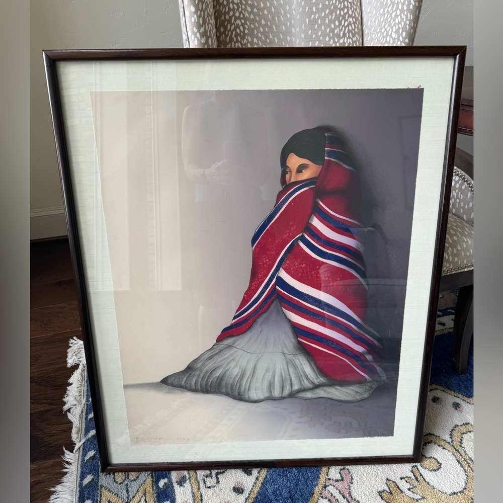 R.C. Gorman Lithograph- Taos Shadows